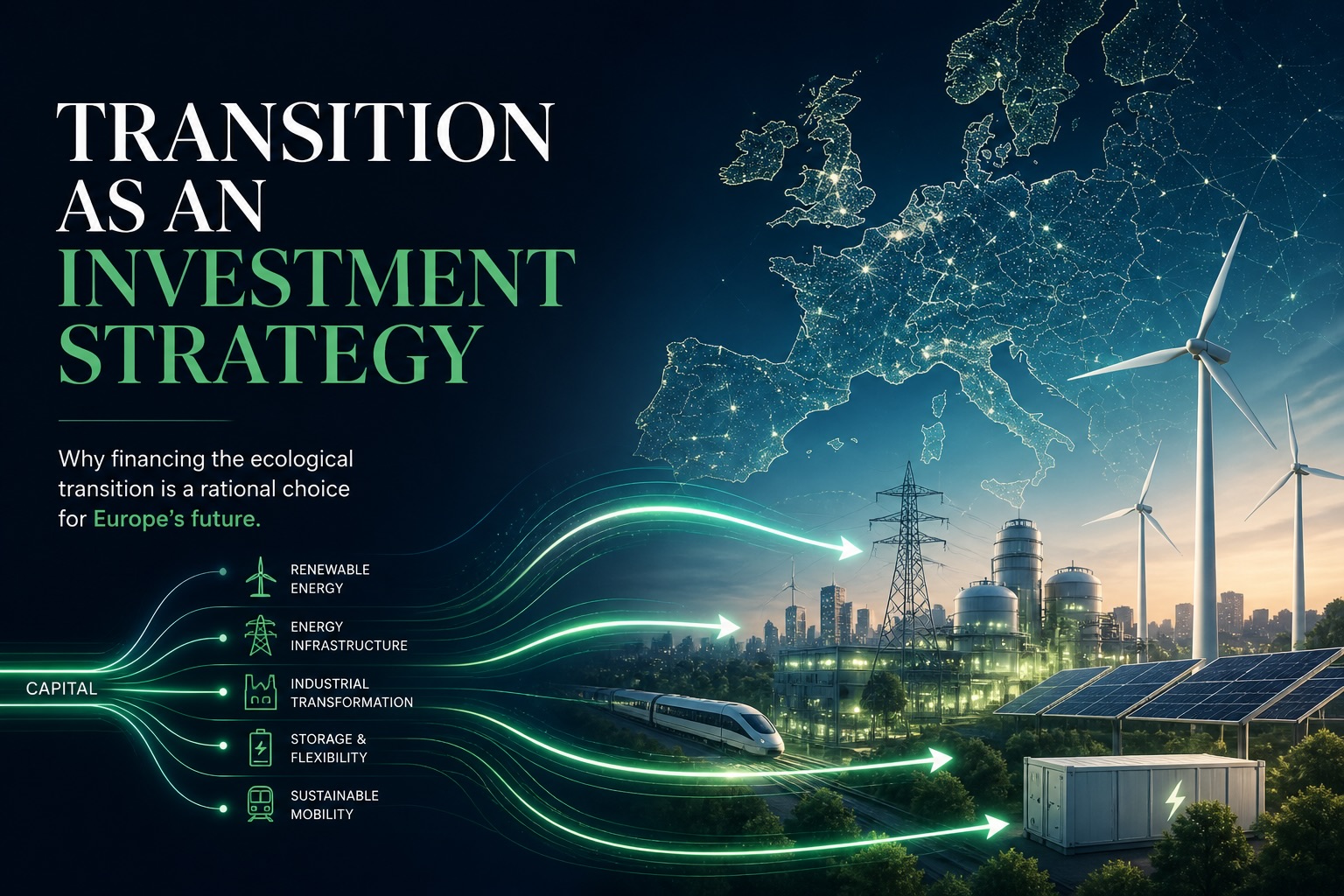 Ecological transition: a rational investment strategy for Europe